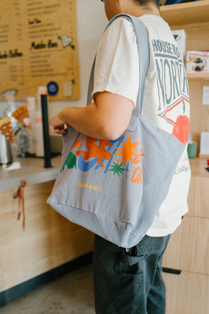 2025 Blue Tote Bag