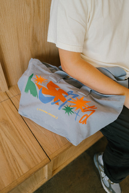 2025 Blue Tote Bag